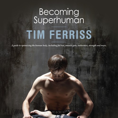 "Becoming Superhuman" Book Cover Design by sofiesticated