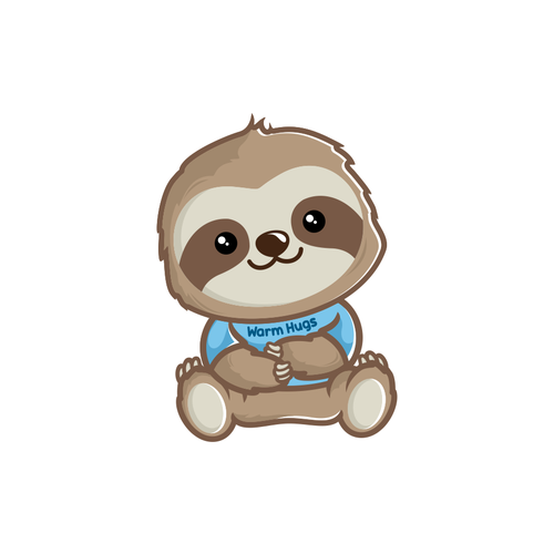 Design a Sloth Stuffed Animal Character for Autistic Children Design by Gloxee