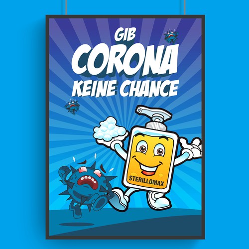 Gib Corona Keine Chance Wettbewerb In Der Kategorie Plakat 99designs