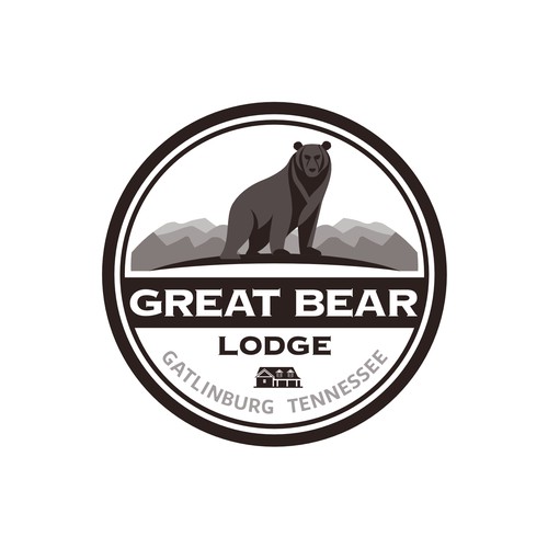 Design logo for a luxury VRBO cabin in The Great Smoky Mountains Design by Julia   Fernandes