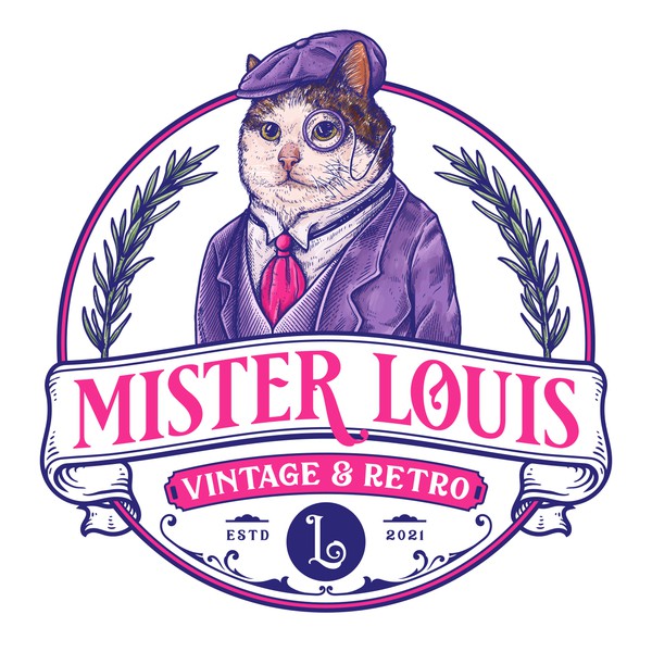 Design by ρεηειορε τκ titled "Mister Louis Vintage & Retro"