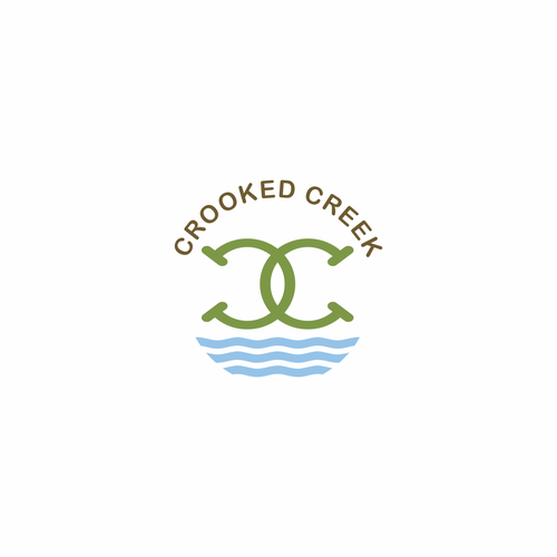 Crooked Creek Logo Contest Design by Johnny MacK