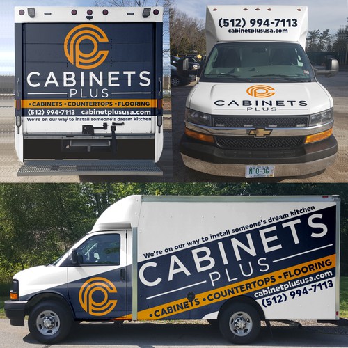 Cabinets Plus Van Wrap Design by ssrihayak