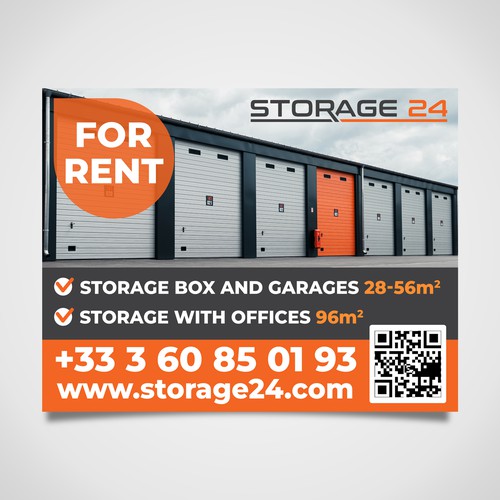 Design di Creative banner design for a storage company di Why Design