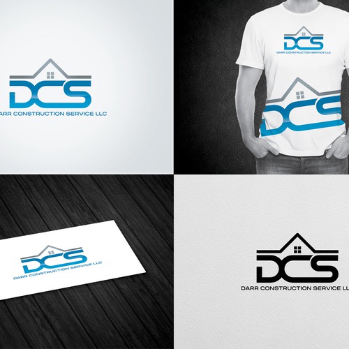 DCS Darr Construction Services Business logo!!!!! Design by gotchagraphicsdotcom