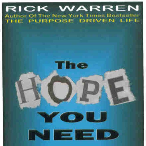 Design Rick Warren's New Book Cover Diseño de Muncher