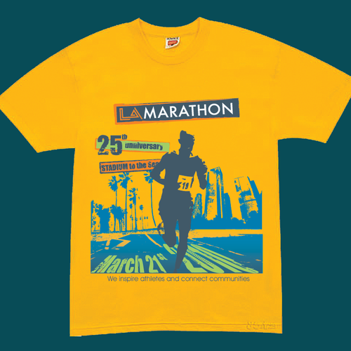 LA Marathon Design Competition Design by VD design