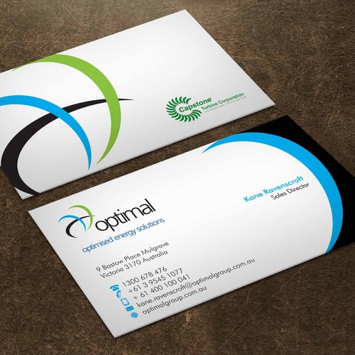 Create new business cards for Optimal Group Réalisé par Xclusive16