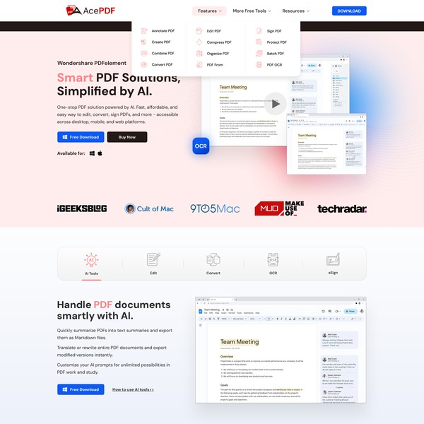 UI website design