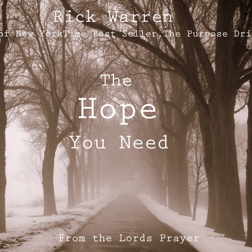 Design Rick Warren's New Book Cover Design por Song4Him