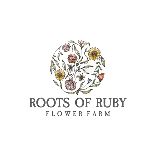 Designs | help us grow our family backyard flower farm! | Logo design ...