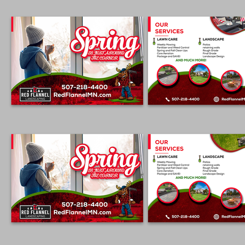 NEW POSTCARD FOR SPRING Design von AsmaaDesign