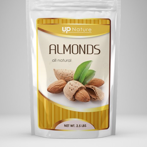 Label For Almonds Product | Product label contest