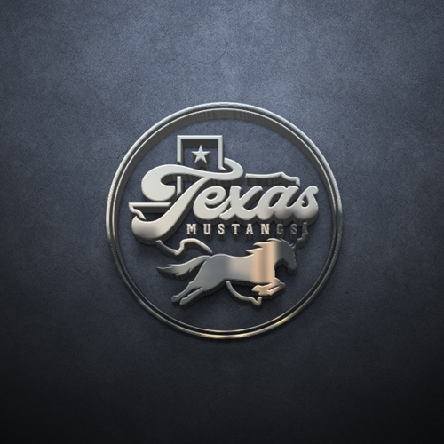 Texas Mustangs Design by sukadarma