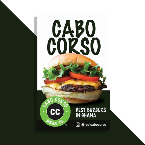 Billboard for Burger Company Design by clarferrer