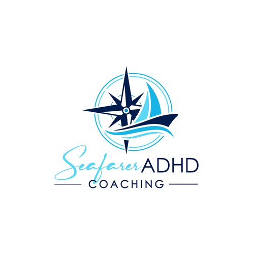 Abstract sailboat logo to evoke navigation and adventure Design by souart