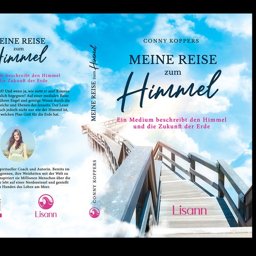 Cover for spiritual book My Journey to Heaven Design by dalim