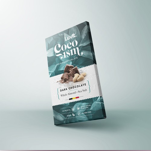 A standout unique Premium monocarton for a  Belgian Chocolate Bar Design by makeitbigger