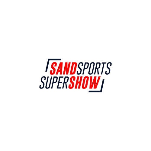 New Sand Sports Super Show Logo 2024 Design by rifzdesign