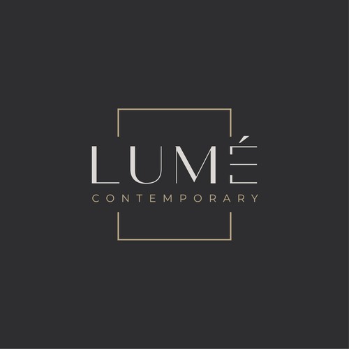 "Logo Design for an Existing Elevated Modern Home Decor Brand" winning Banner ad