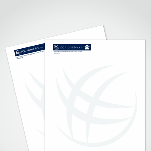 New stationery wanted for ICG Home Loans デザイン by HYPdesign