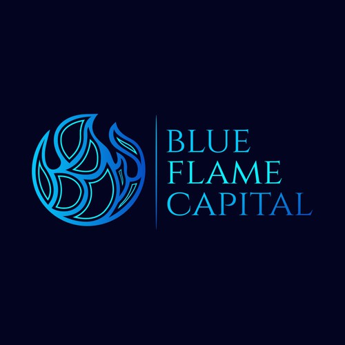 We need a Blue Flame Logo worthy of classic car hood status...but not...really. Design by Jacob Gomes