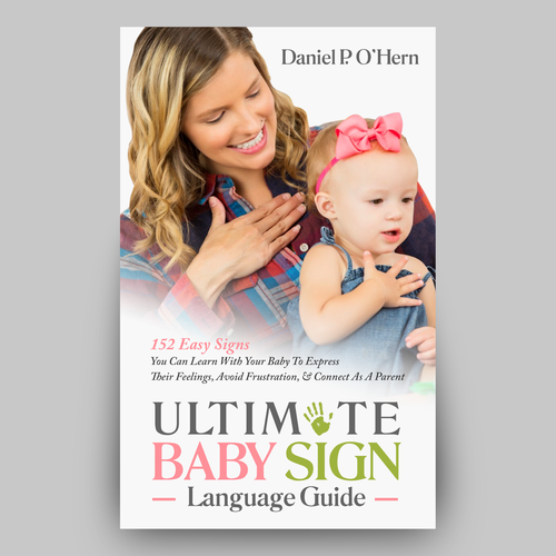 Baby Sign Language for Parents ebook cover Design by Hisna