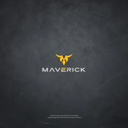 Need a modern abstract bull and M logo for our concrete construction company named Maverick. Design por Ikim