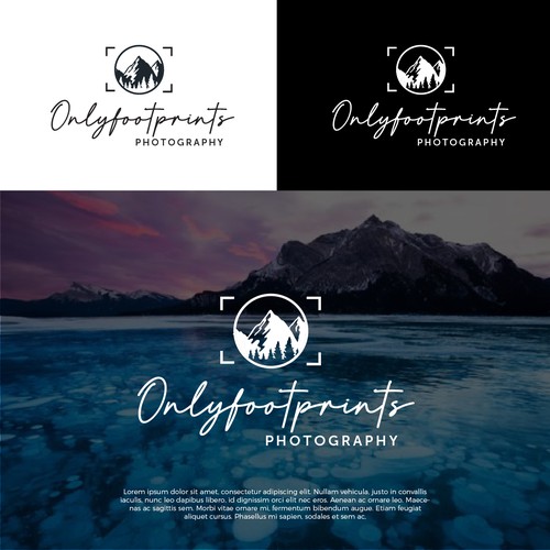 コンペ「Logo needed for a responsible, environmentally conscious travel and landscape photographer.」のデザイン by Sarib siddiquiさん 