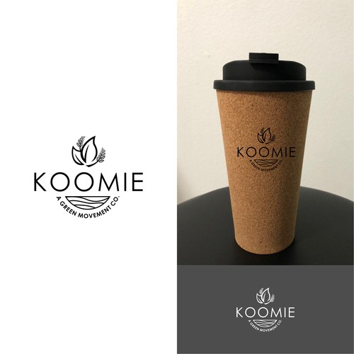 Design a minimalist logo for a eco friendly coffee cup Design by EvStudio