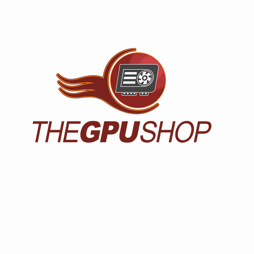 Create a futuristic logo for "The GPU Shop" Design by artworkforthepeople