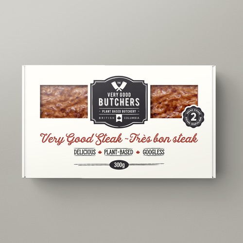 Design Packaging for a Plant-Based Butcher Design by Dimanist