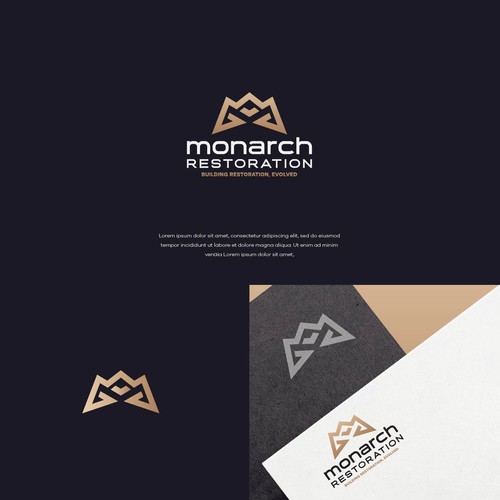 Design a modern clean logo package for a restoration company Design by Danny A