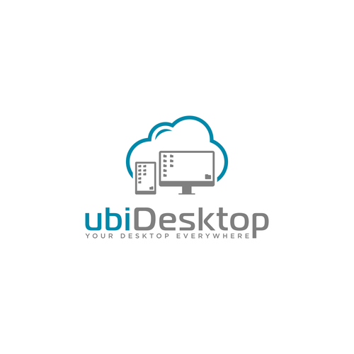 Logo creation for a new company that sells remote desktop services (virtual machines) Design by VYNNN