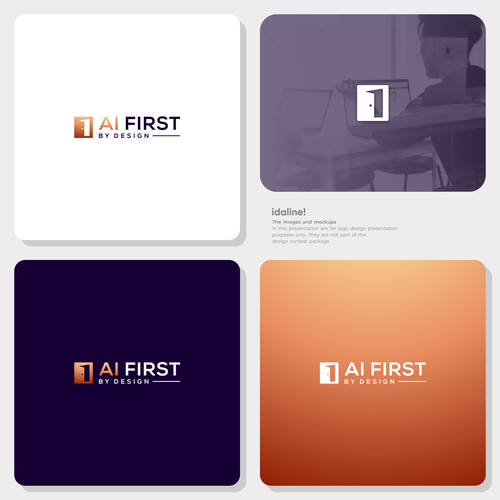 Design a modern, sophisticated, yet accessible, AI & Management Consulting firm logo! Design by idaline!