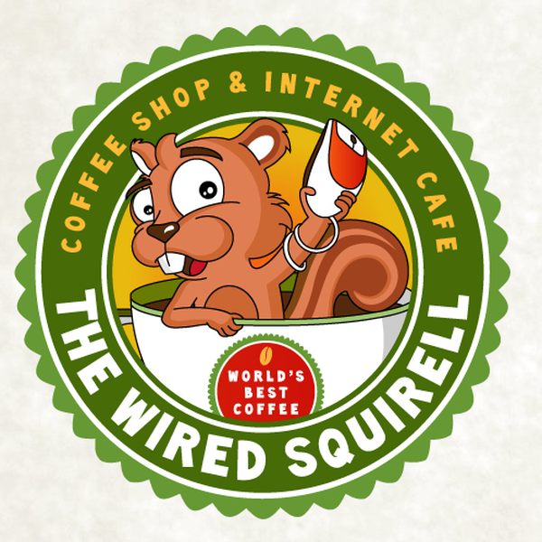 Help The Wired Squirrel with a new logo