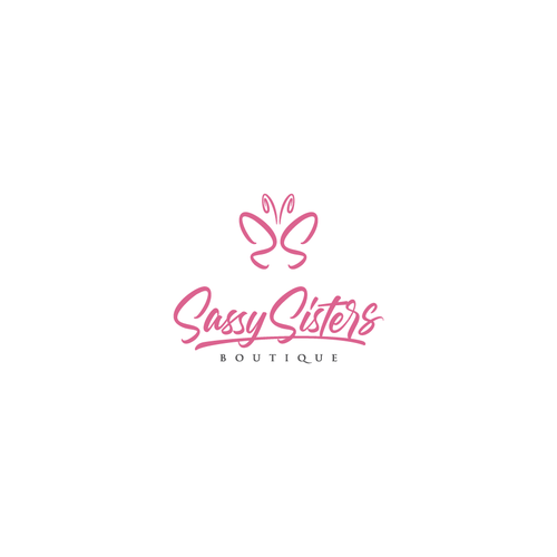 Sassy sisters boutique Logo design contest 99designs