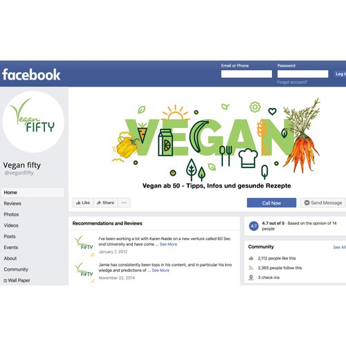 Facebook cover contest entry by Kreative-Right