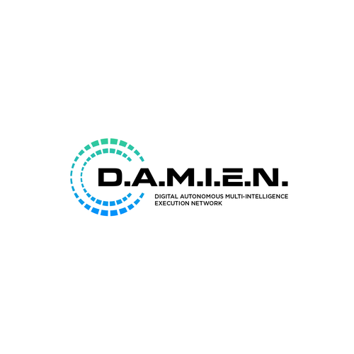 "Logo for D.A.M.I.E.N. — Personal AI Operating System" winning Logo & brand guide
