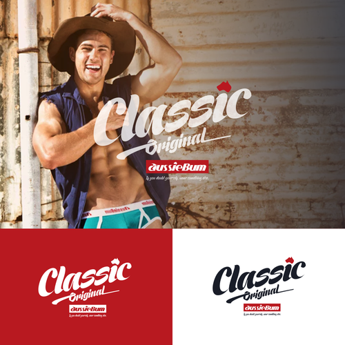 Design the logo for aussieBum's No1 Underwear range; Original Classic Design by MesinTempur