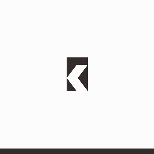 KD Monogram Logo Design by Zcita