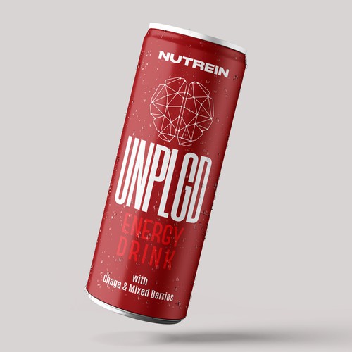 NEW ENERGY DRINK Design by Aleina Co.