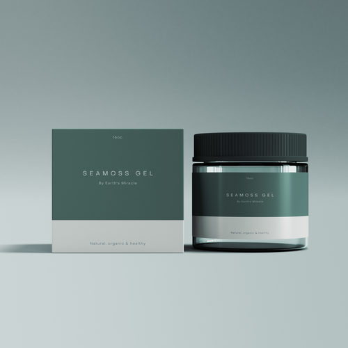 Design a Label for our Sea Moss Gel Product Design by Maxime_UI Design