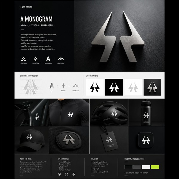 Modern Geometric Monogram