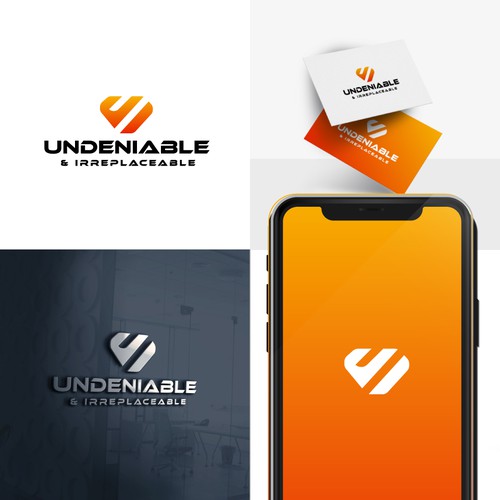 Undeniable & Irreplaceable T- shirt Logo Contest -(Minimalist) -This should be an easy one. Design by JosH.Creative™