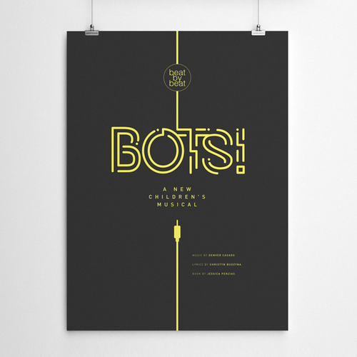 Design eye-catching poster for a contemporary NEW MUSICAL Design by Glerm Rubini