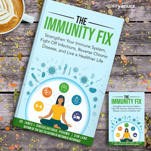 Health Immune System Book Design by ryanurz