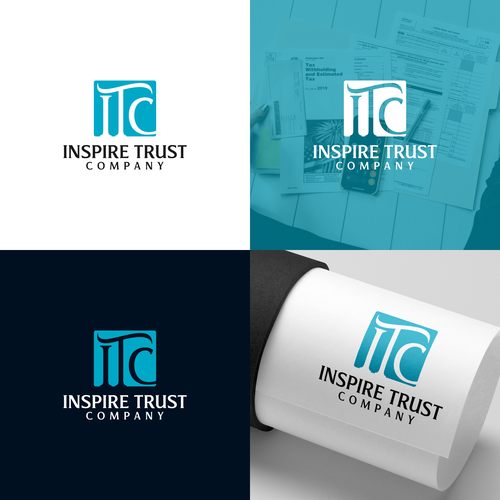 Welcoming and inspirational logo for a national trust company Design by Logologic™