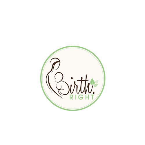 Create an awesome, noticeable and approachable logo for birth.right Design by Mihaela♡