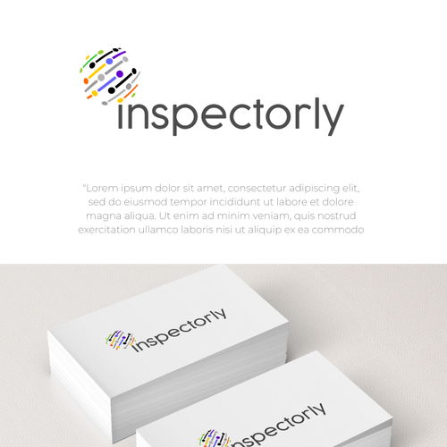Innovative, concise branding for inspection software startup Design by Randy Yanuar